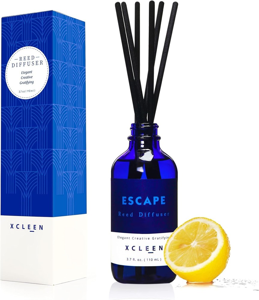 Reed Diffusers Set, 3.7 Oz Scent Diffuser, 6 Diffuser Ounce, Escape