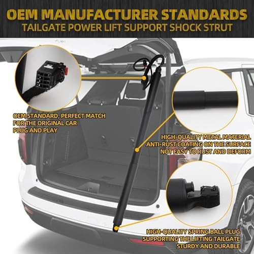 Side Rear Tailgate Power Liftgate Struts Electric Lift Support Shock Left