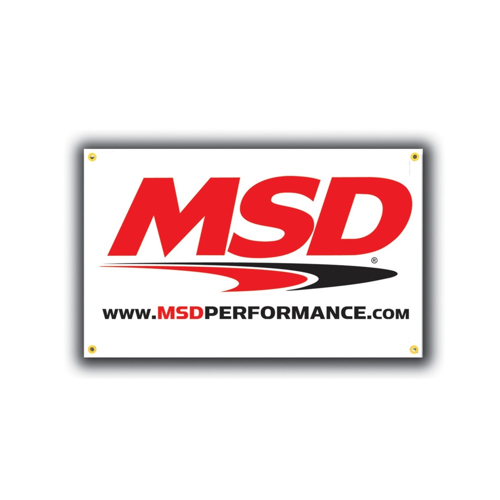MSD Ignition 9420MSD Ignition Logo Banner 3'x5'