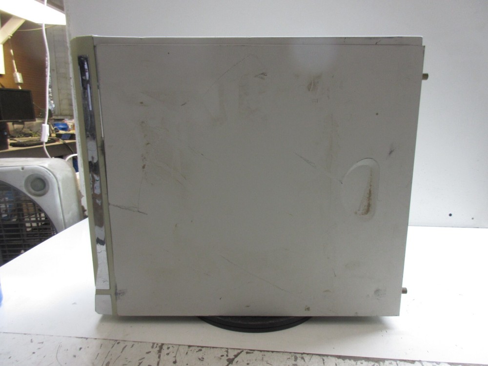 Vintage Retro Beige White ATX Sleeper Build Case