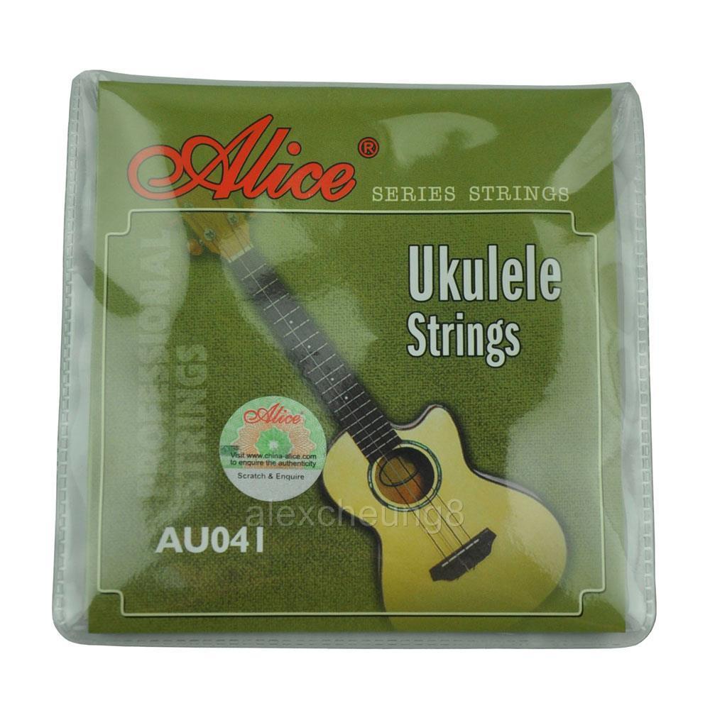 10Sets Alice Ukulele Strings Clear Nylon AECG 4 Strings Set AU041
