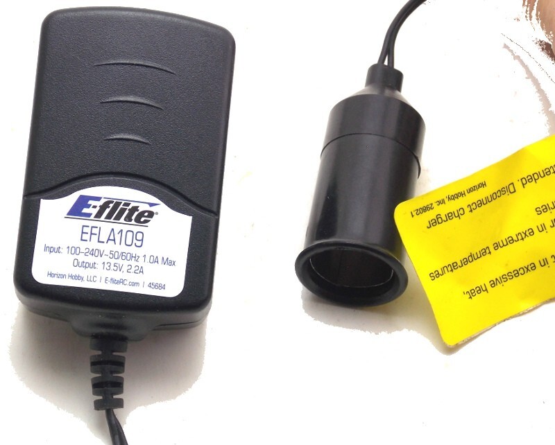 Horizon Hobby E-flite RC 13.5V 2.2A Battery Charger Model EFLA109 Used