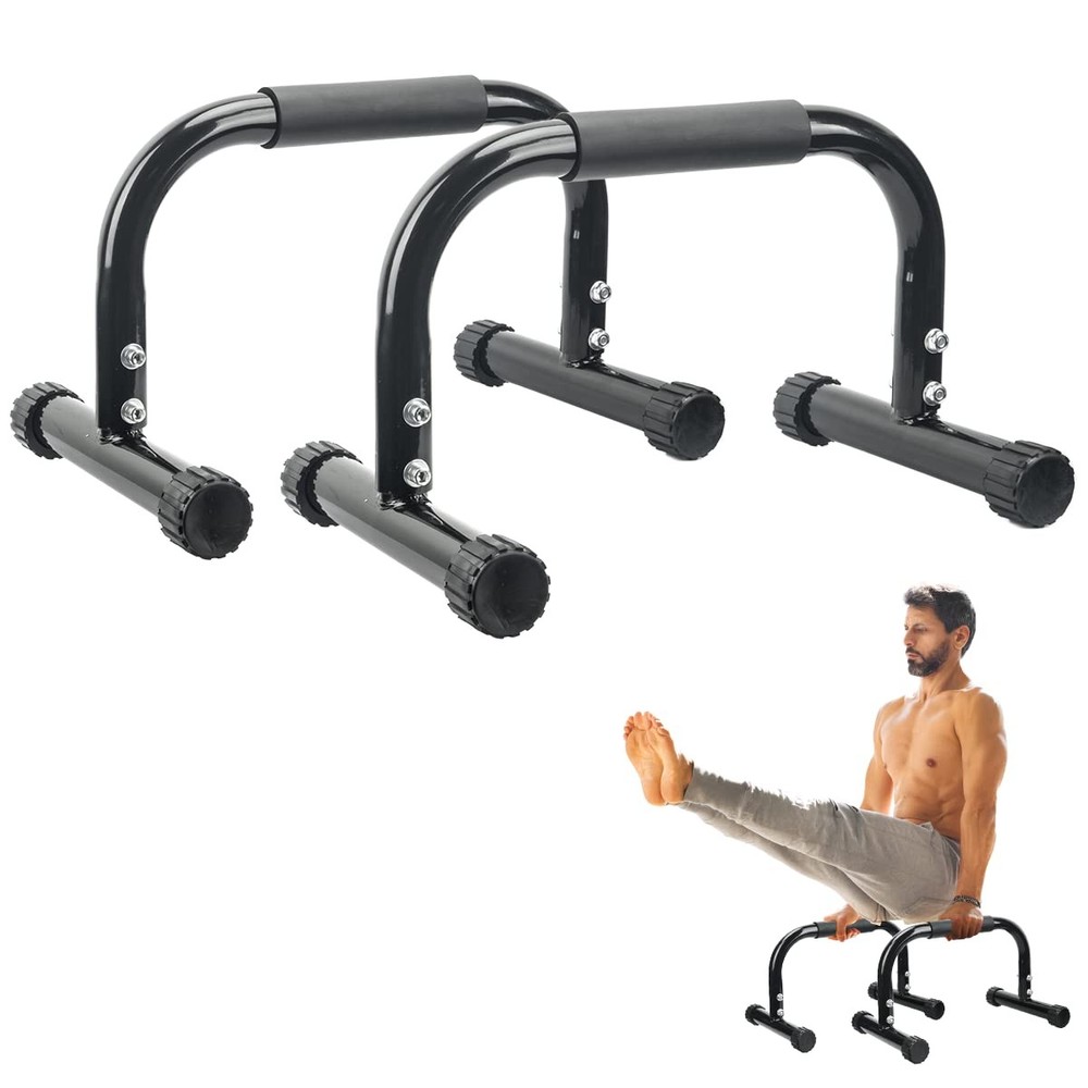 AmazeFan Parallettes Bars Push Up Strength Training for Handstands Full Planche