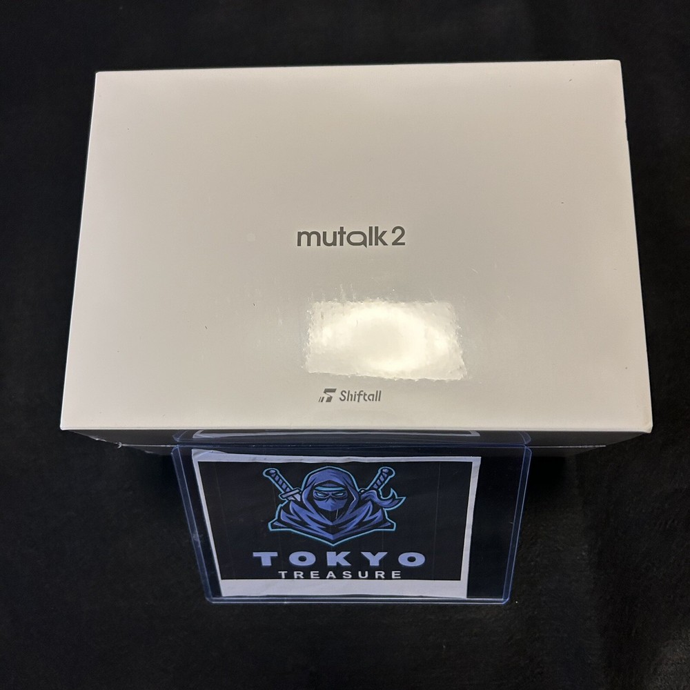 Shiftall Mutalk 2 Voice Suppression Microphone Wireless Soundproof New Model
