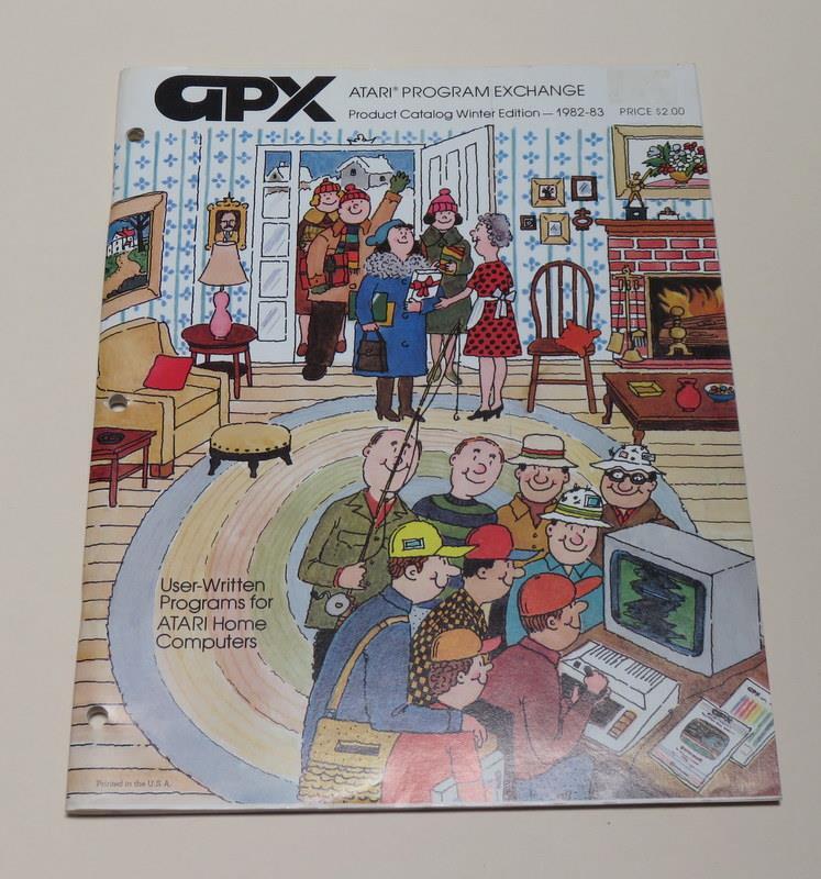 Vintage APX Atari Program Exchange Winter 1982-83 Catalog