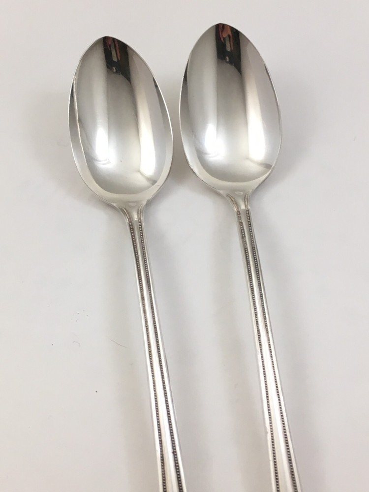 MAYWOOD Silverplate 1928 Imperial 2-Iced Teaspoons Flatware