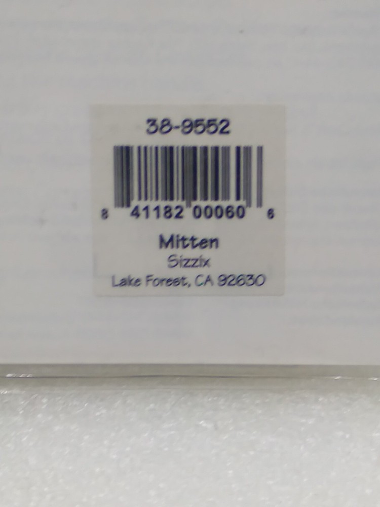x9) Sizzix ~ Simple Impressions ~ Embossing Folder ~ See Description For Details