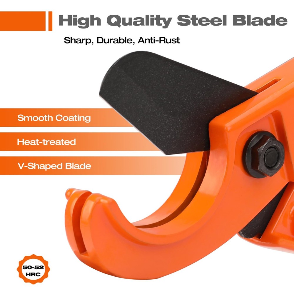 ValueMax PEX Cutter with Sharp Blade, Hose 1/8"-1" Cutting...