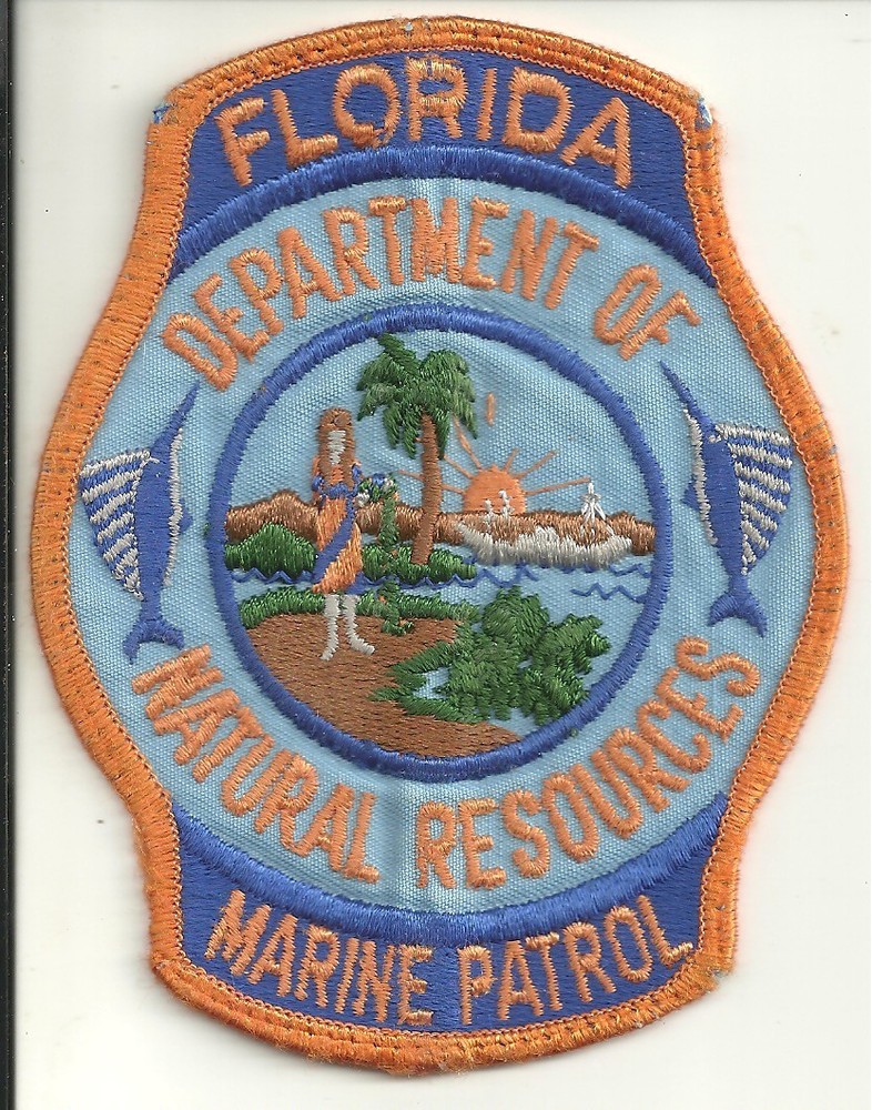 7 DIFFERENT FLORIDA POLICE PATCHS.