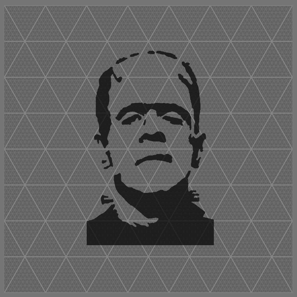 Frankenstein Stencil – Spooky Scary Ghost – Fall Halloween Haunted Zombie