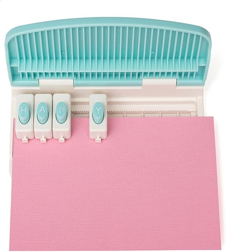 Letter Punch Board Kit - We R Memory Keepers