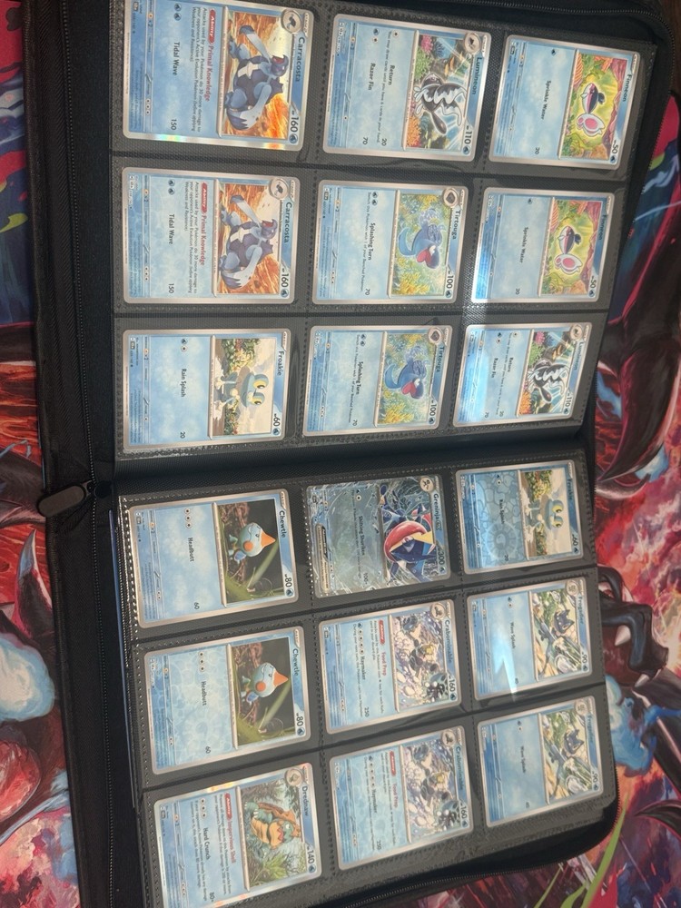 Pokemon Stellar Crown: Master Set 264 Cards NO BINDER!!