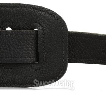 Levy's M4WP-007 Garment Leather Guitar Strap - Black