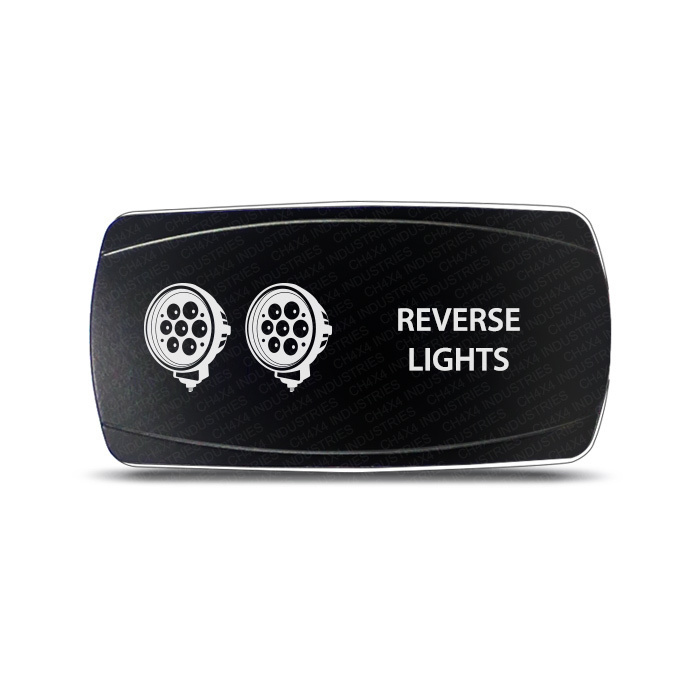 CH4X4 Rocker Switch Reverse Lights Symbol