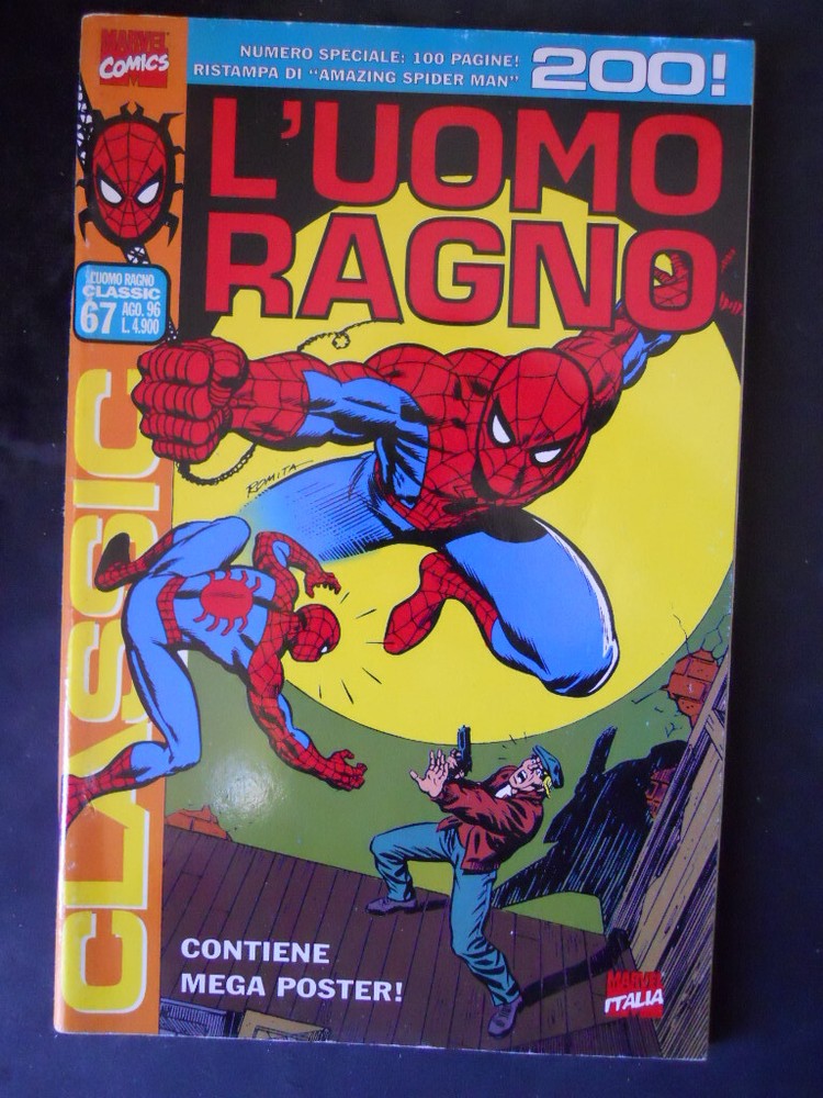 SPIDERMAN CLASSIC 67 MARVEL ITALY [H065]