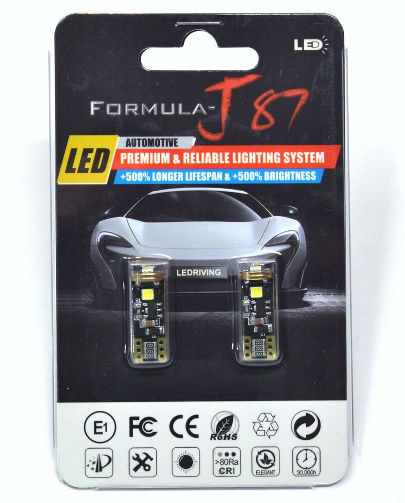 Canbus Error LED Light 168 Green Two Bulb License Plate Replacement JDM Show Use