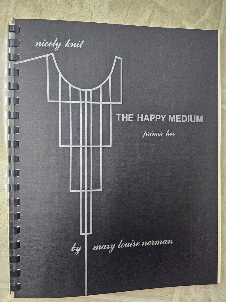 Nicely Knit Primer II Basic Instruction Technique Lesson book Machine Knitting