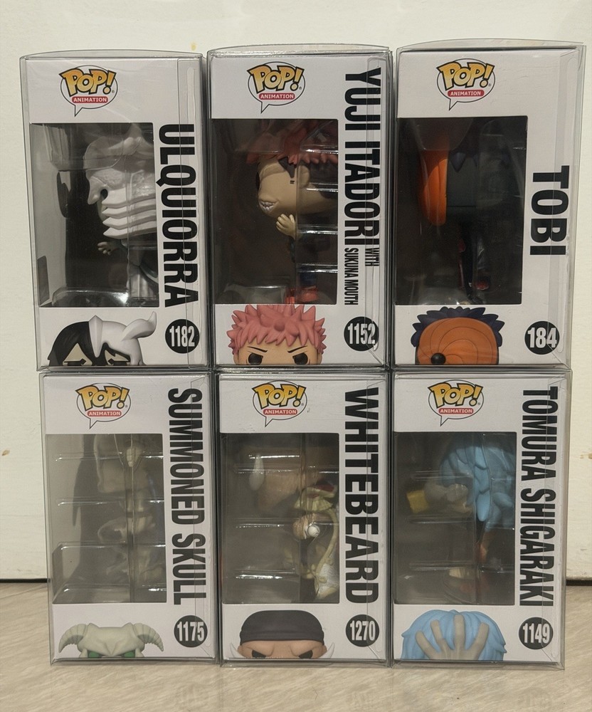 Funko POP! Anime Exclusive Lot/Bundle - with Protectors.