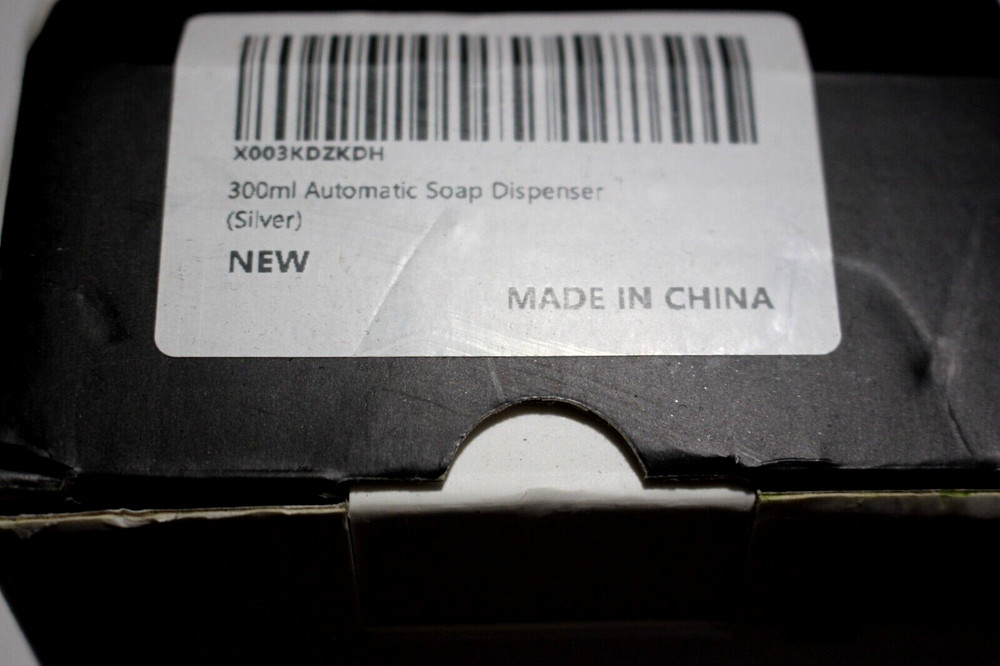 AUTOMATIC SOAP DISPENSER TOUCH-FREE 300ML