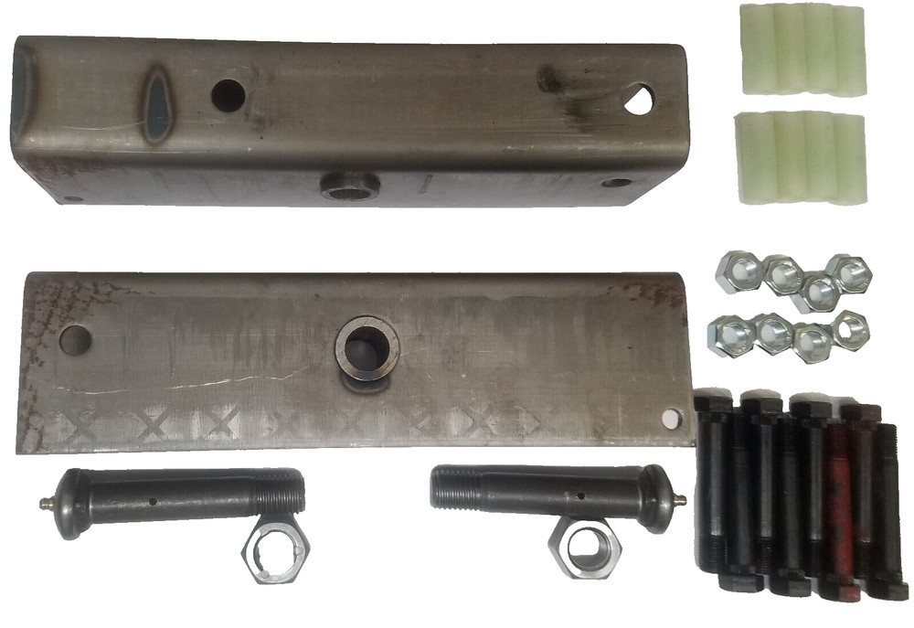 Pair of Equalizers for 2" Wide Slipper Spring 13" Long 7/8" Center Hole