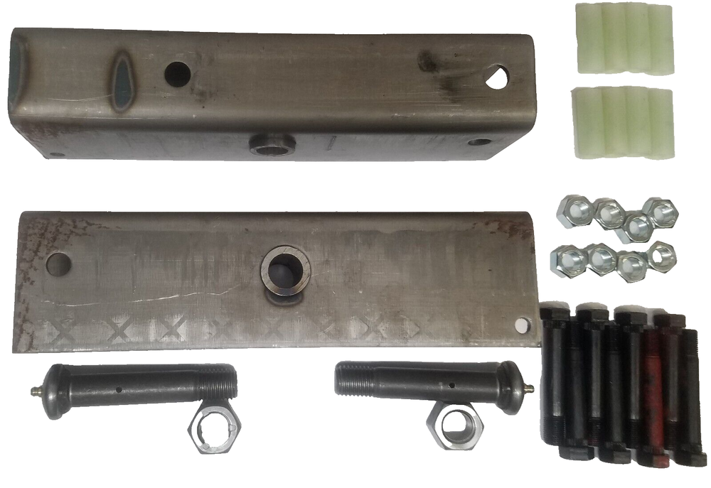 Pair of Equalizers for 2" Wide Slipper Spring 13" Long 7/8" Center Hole