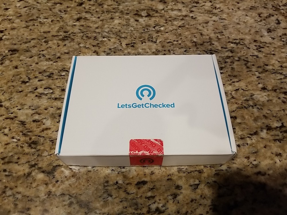 Lets Get Checked Kidney Check Kit Home Test *Open-box/New*