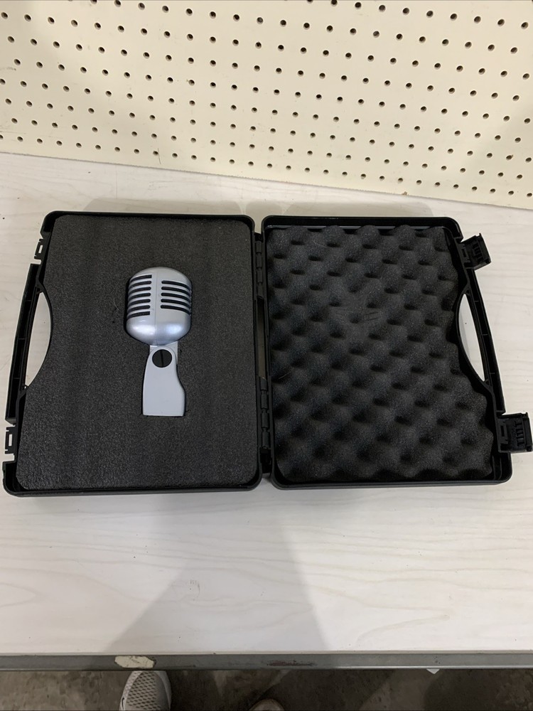 Vintage Classic Dynamic Microphone AP Audio AMP55 IN CASE - UNTESTED
