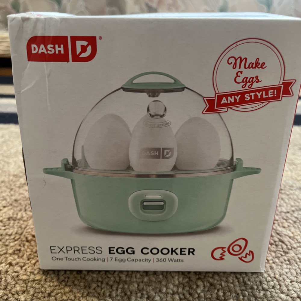 DASH Rapid Egg Cooker: 7 Egg Capacity Electric Egg Cooker for Hard Boiled Eggs,