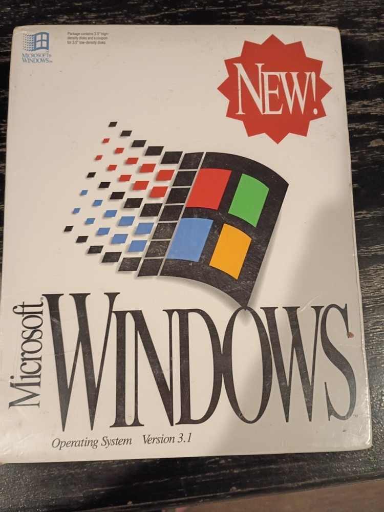 windows 3.1 sealed