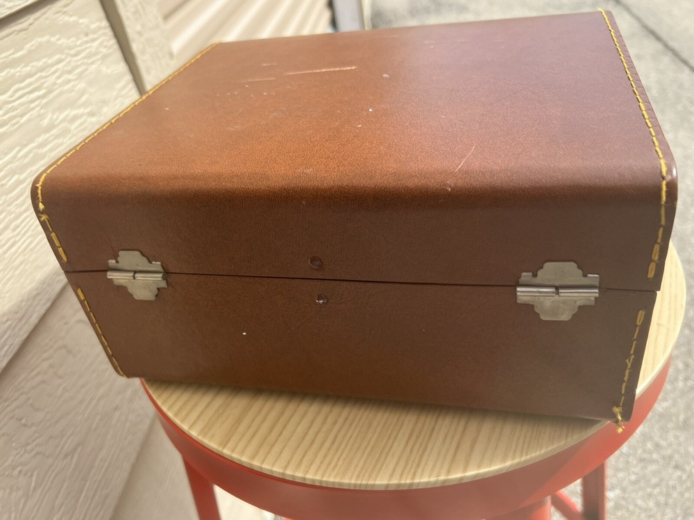 Vintage Ansco Camera Case Brown VTG