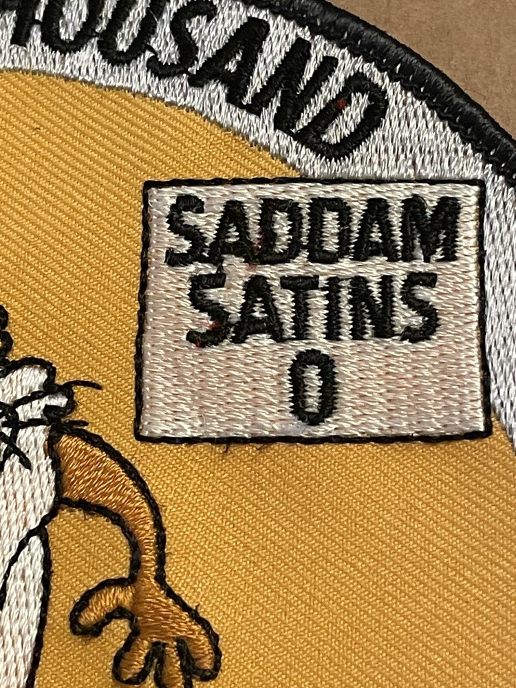 Operation Desert Storm Patch (Big) Battin A Thousand Desert Devils 1000 Saddam 0