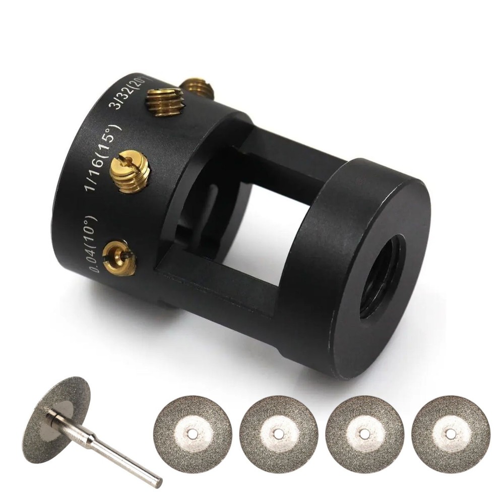 Sharpener Grinder Tool for TIG Welding Tungsten Electrode Multi-Angle Offsets