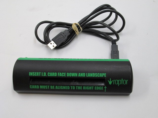 RAPTOR SCANSHELL 800 OCR SCANNER