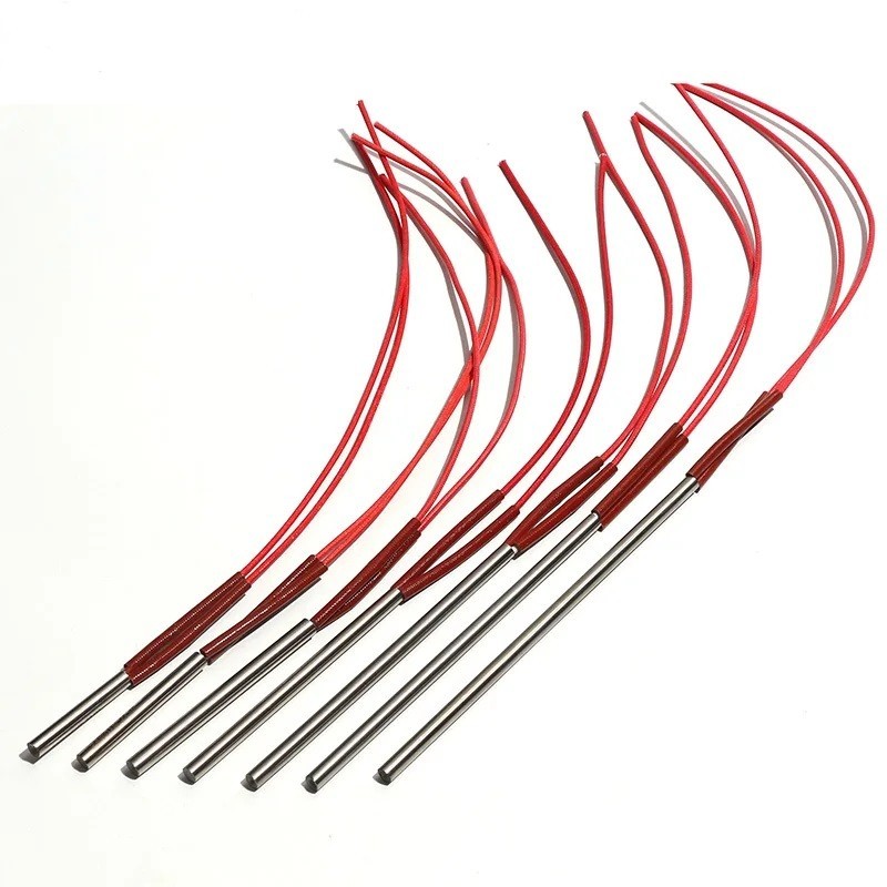 10pcs Cartridge Heater Single End Stainless Steel Industrial Grinding Tube 220V