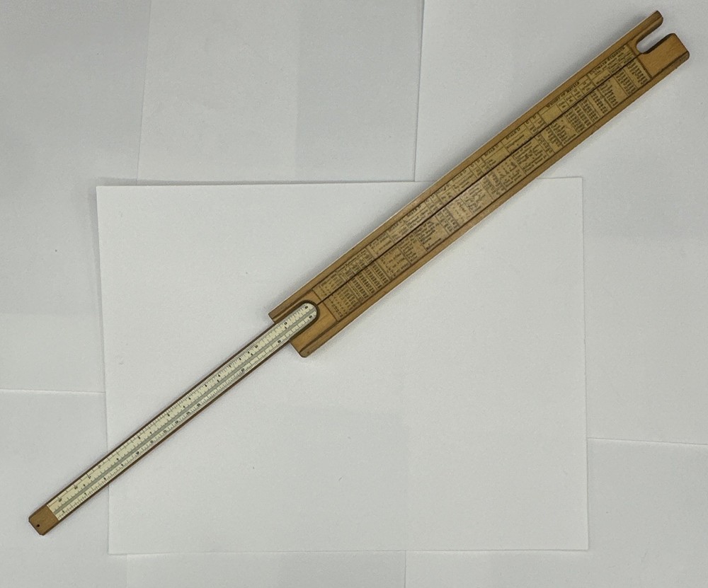 Vtg 6 Piece Engineering & Drafting Tools - Slide Rules, Stencils, Come See!!!