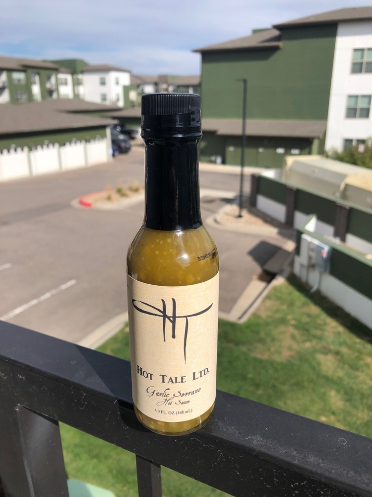 Garlic Serrano Hot Sauce