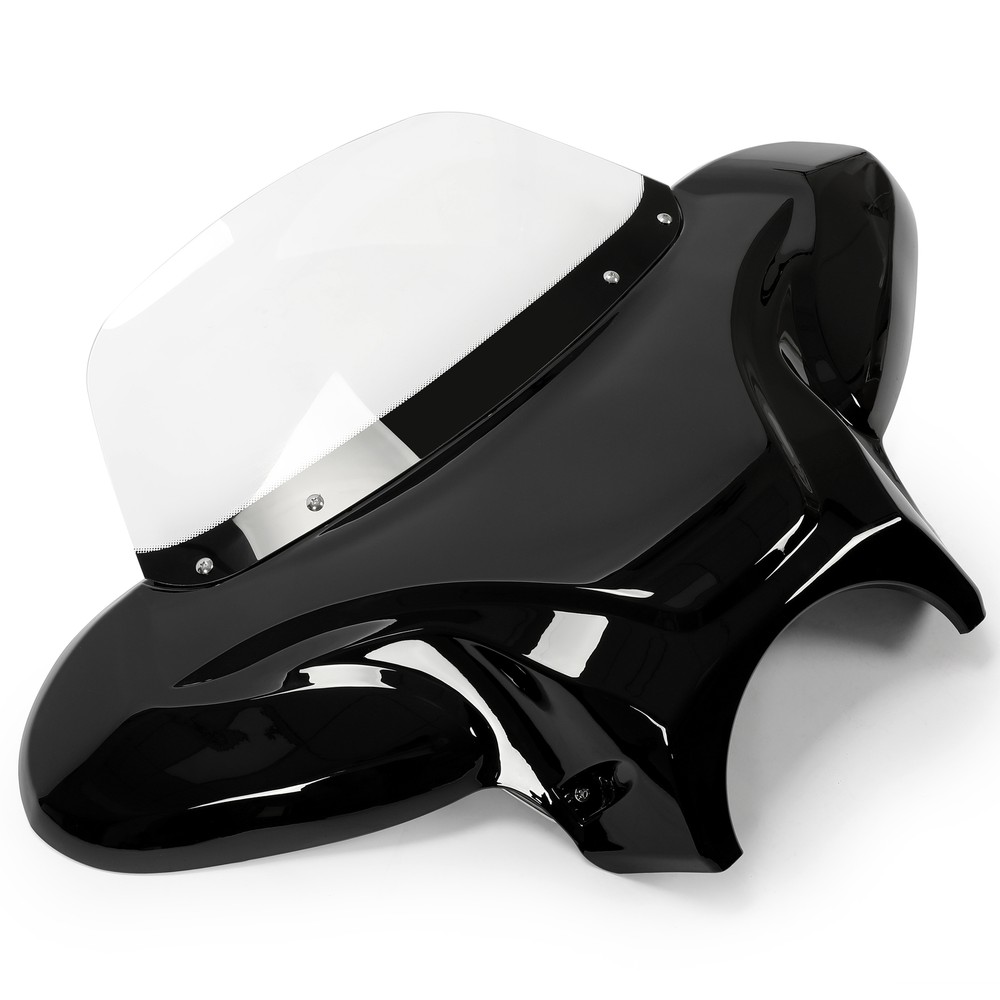 Universal Front Fairing Bat Wing Batwing Windshield For Harley Yamaha Suzuki