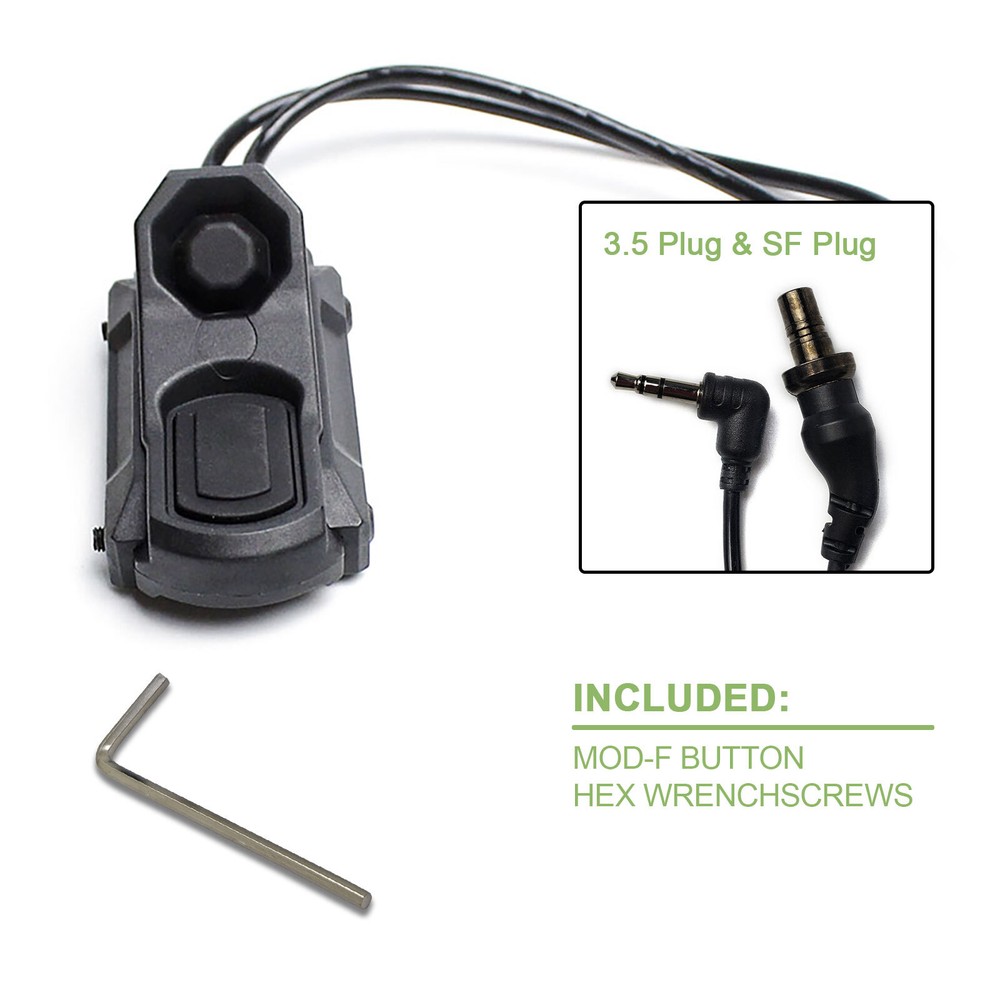 Hunting AXON Dual Button Remote Switch Light Switch For LED Flashlight & Laser