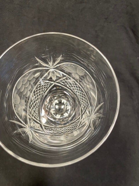 Chardoney Crystal Clear Tall Water Goblets 8 7/8"