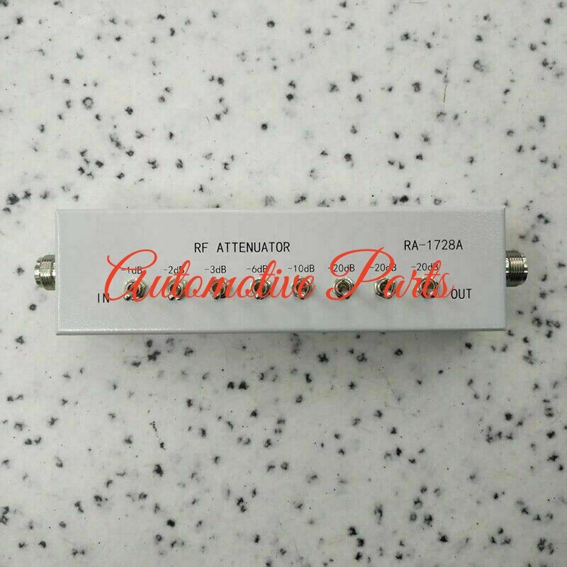 0- 82DB VARIABLE/ STEP ATTENUATOR 50 OHM for Radio Transmitter