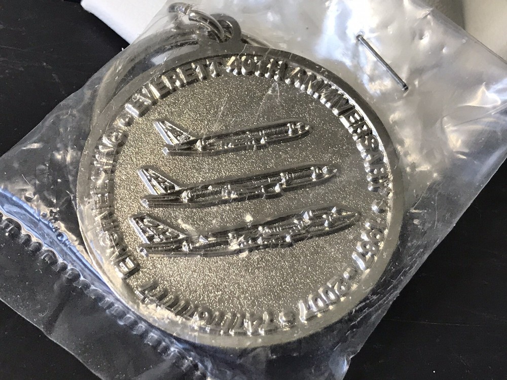 Boeing Engineering-Everett-40th Anniversary 1967- 2007 "747-767- 777"  Key Chain