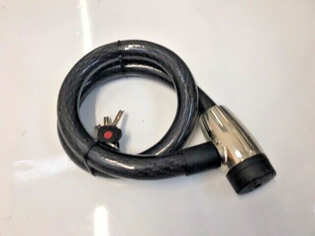 Fits Motorcycle, Scooter Cable & Lock 1.2M & 3 Keys