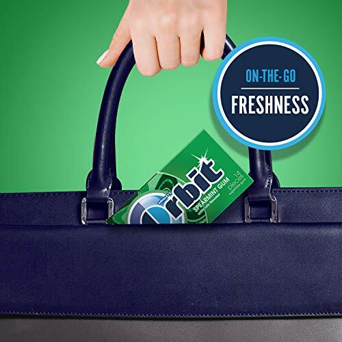 Orbit Spearmint Sugarfree Gum, 14 Pieces (12 Pack)