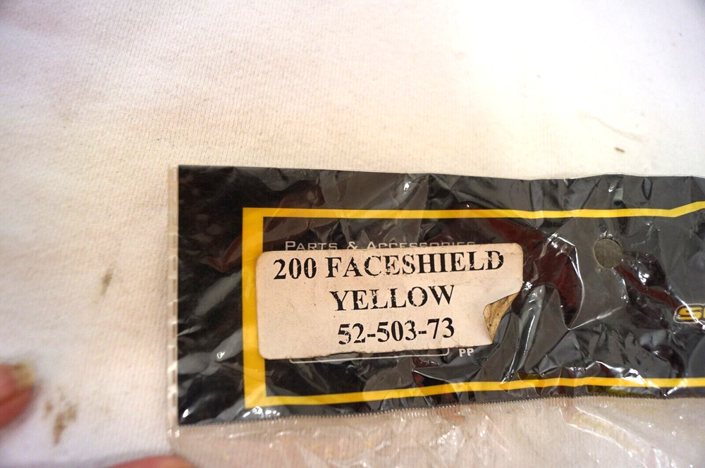 Scorpion EXO Yellow Face Visor Shield 52-503-73