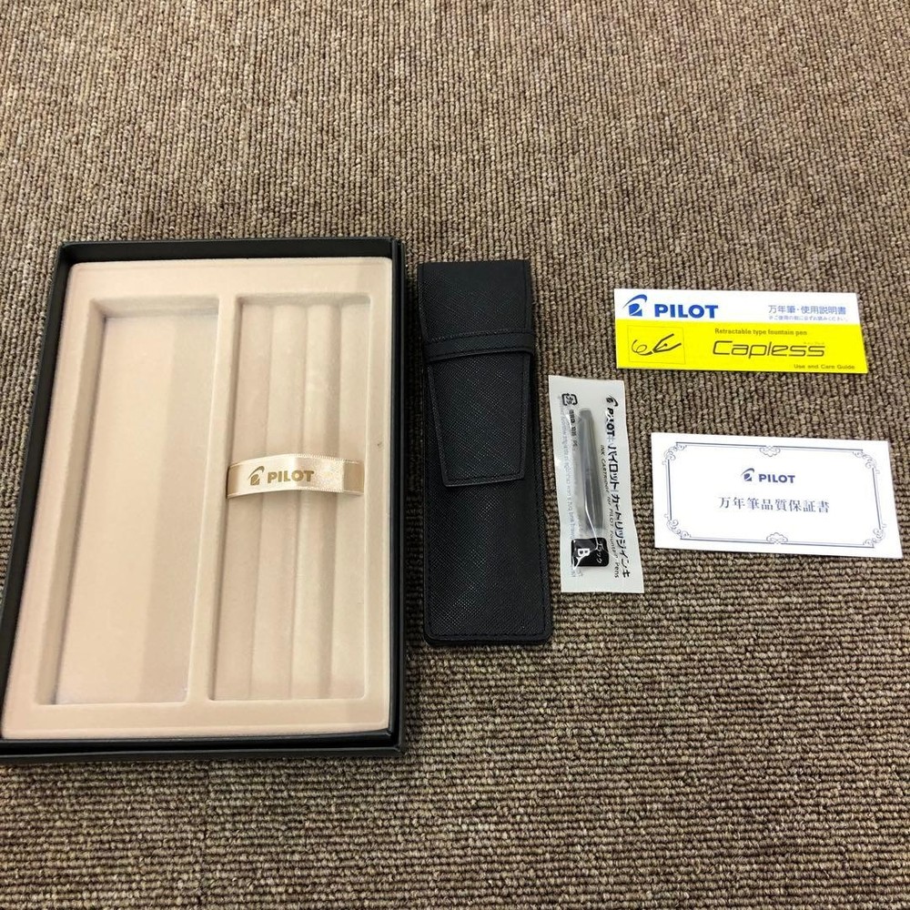 Pilot Capless Fountain Pen Black
