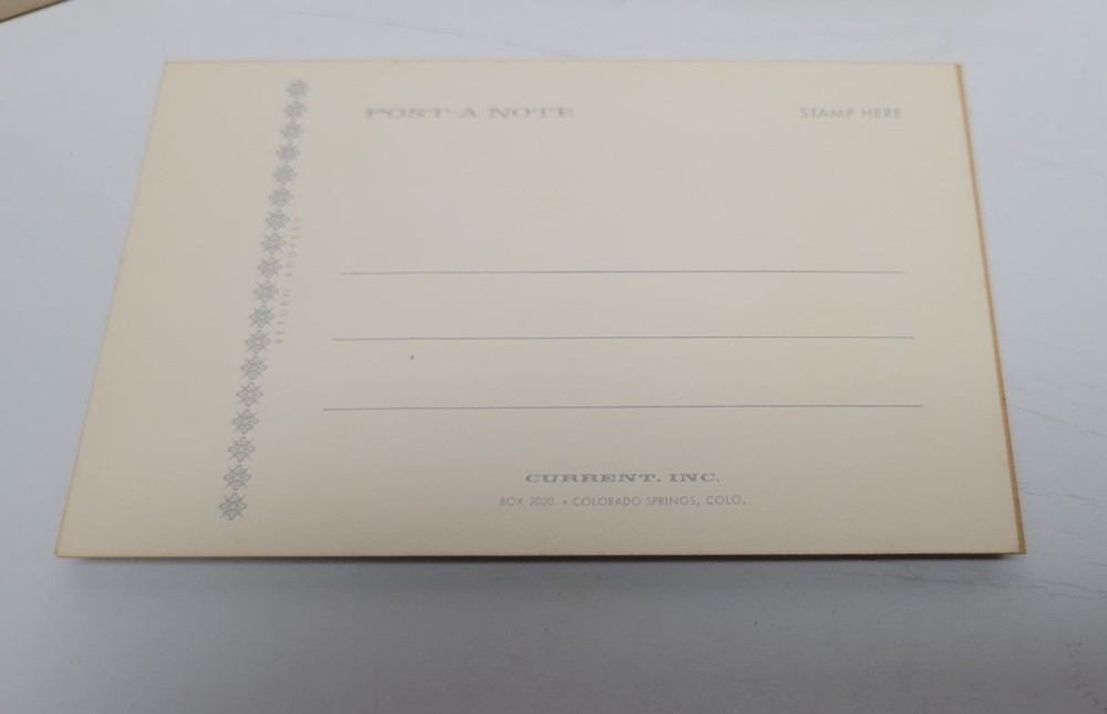 2 Boxes (52) Current Note/Post Cards Events Birthdays Etc. Vintage