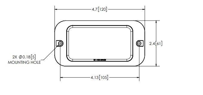 ECCO ELECT DIRECTIONAL 8 LED DOUBLE STACK SURF- ED3788A