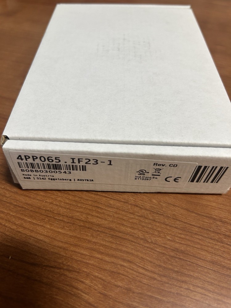 4PP065.IF23-1 B&R Interface Module. Rev CO. New In Box