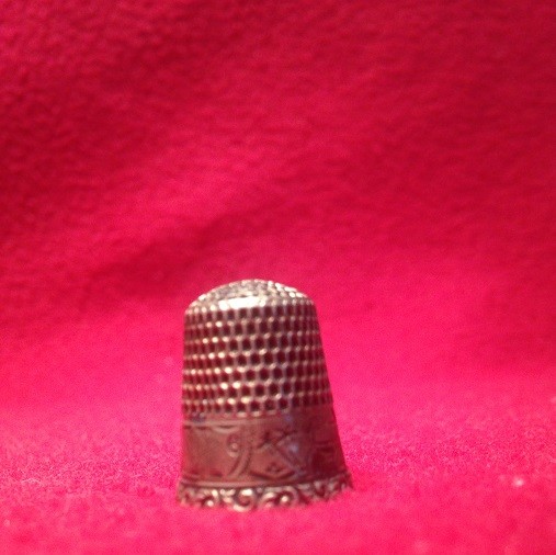 Vintage Sterling Thimble #6