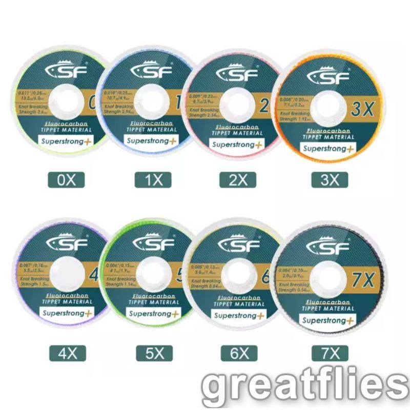 SF Fluorocarbon Tippet - 30m 33yd spool